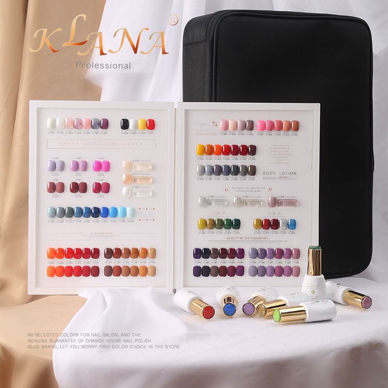 Klana  90pieces  gel polish set with color chart