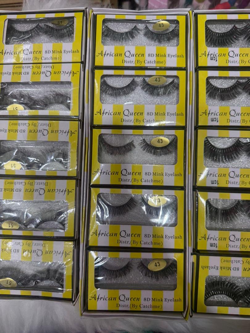 African queen strip lash 10 in 1