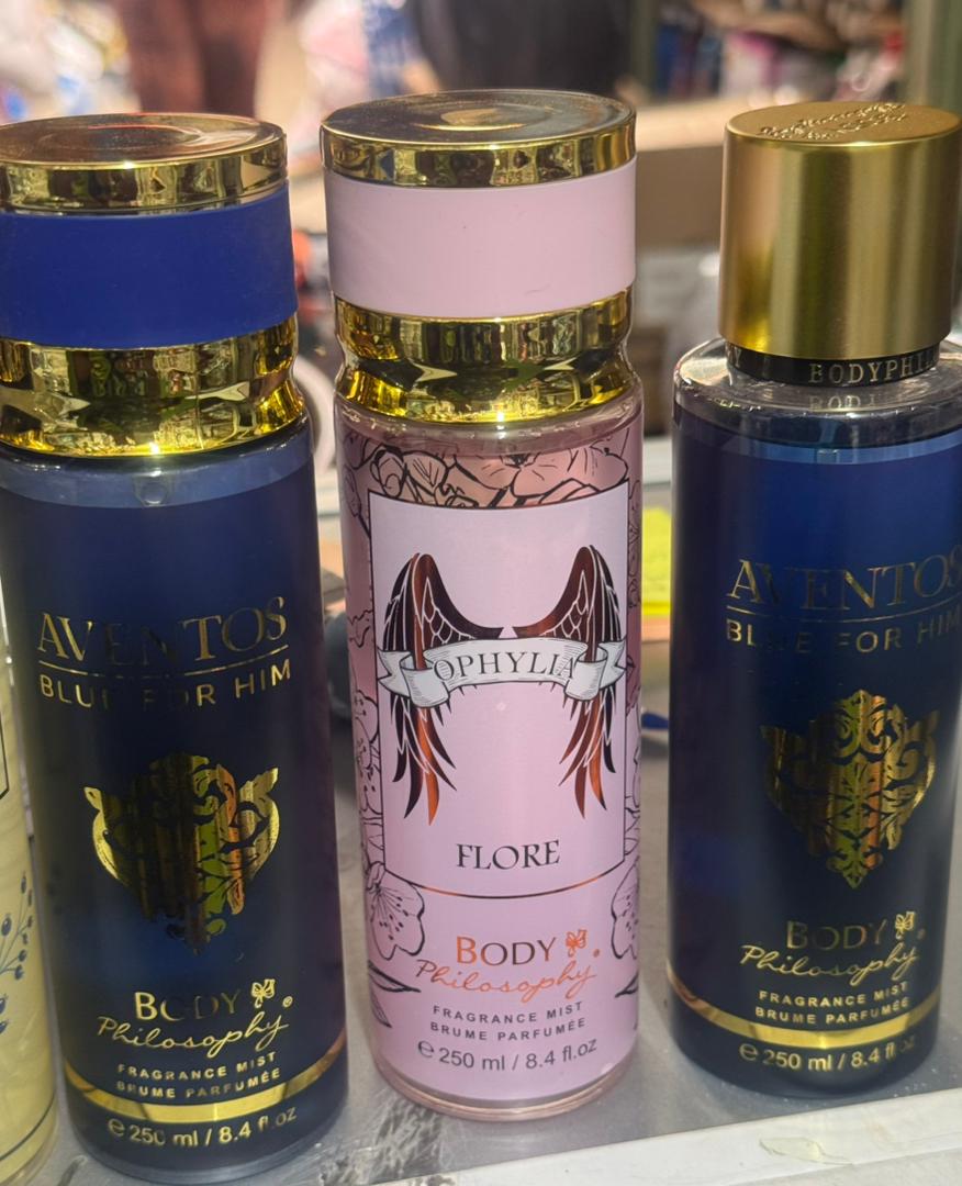 Ophelia and aventous body mist
