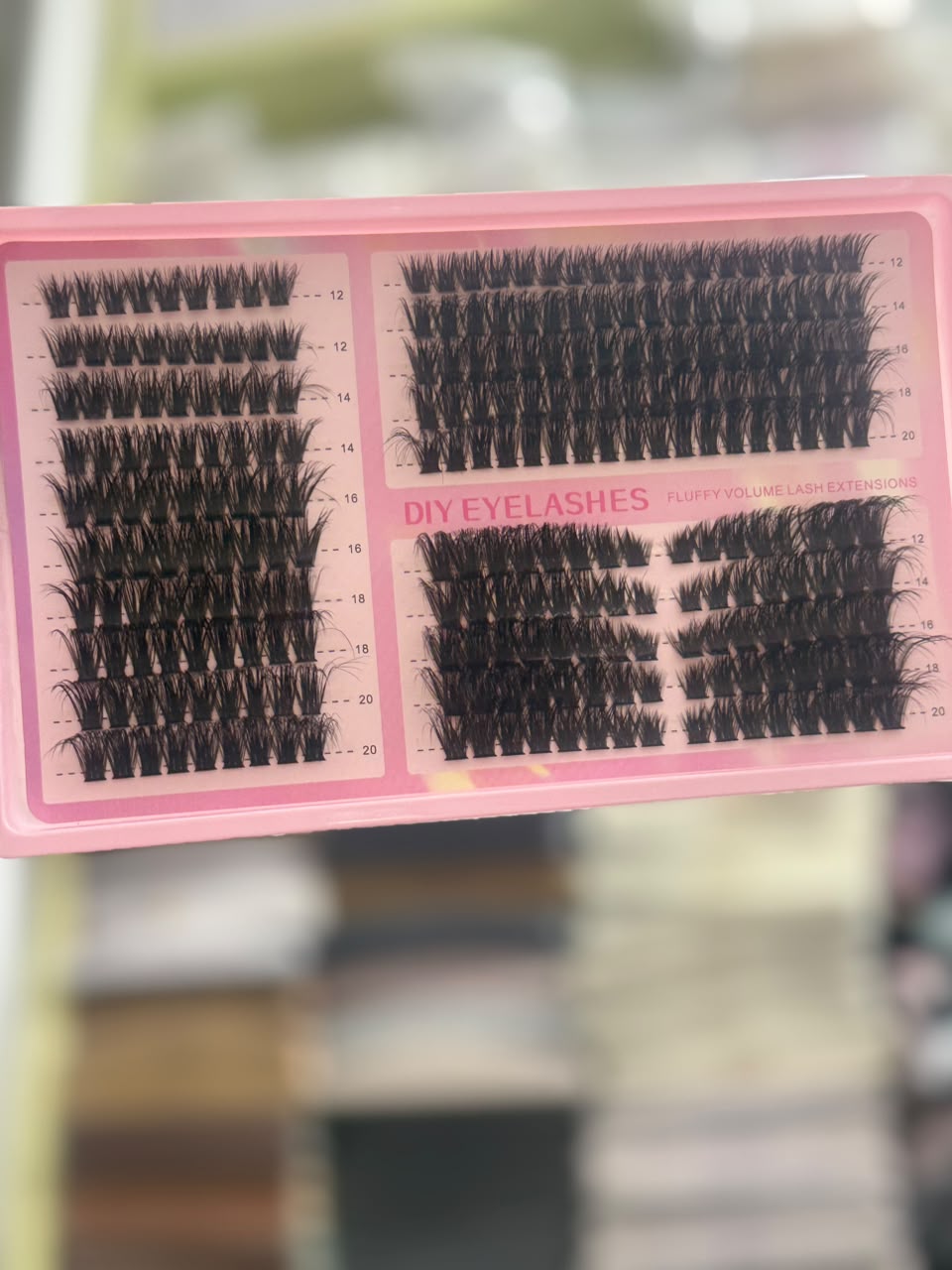 Cluster lash