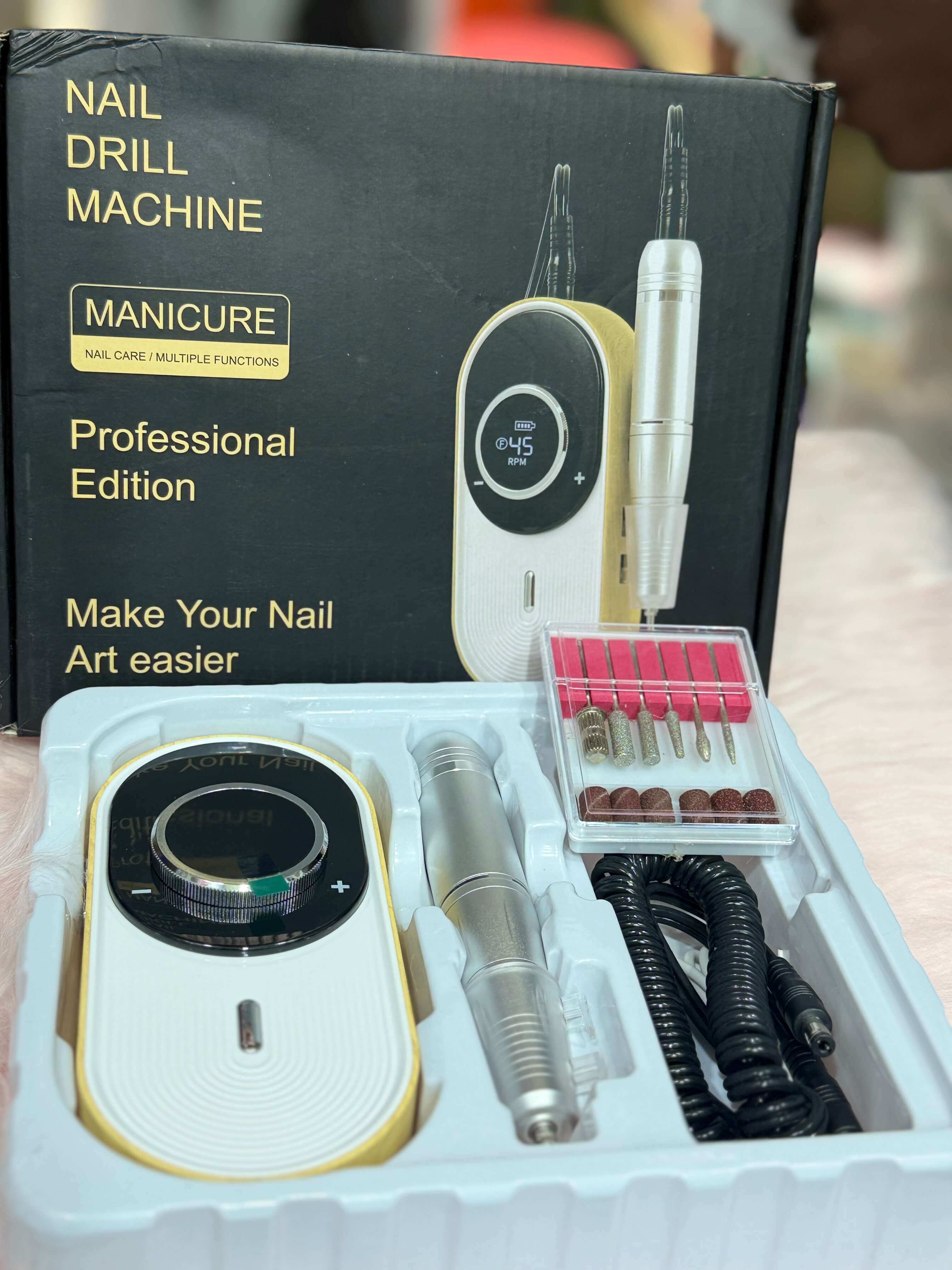 Rechargeable nails drll