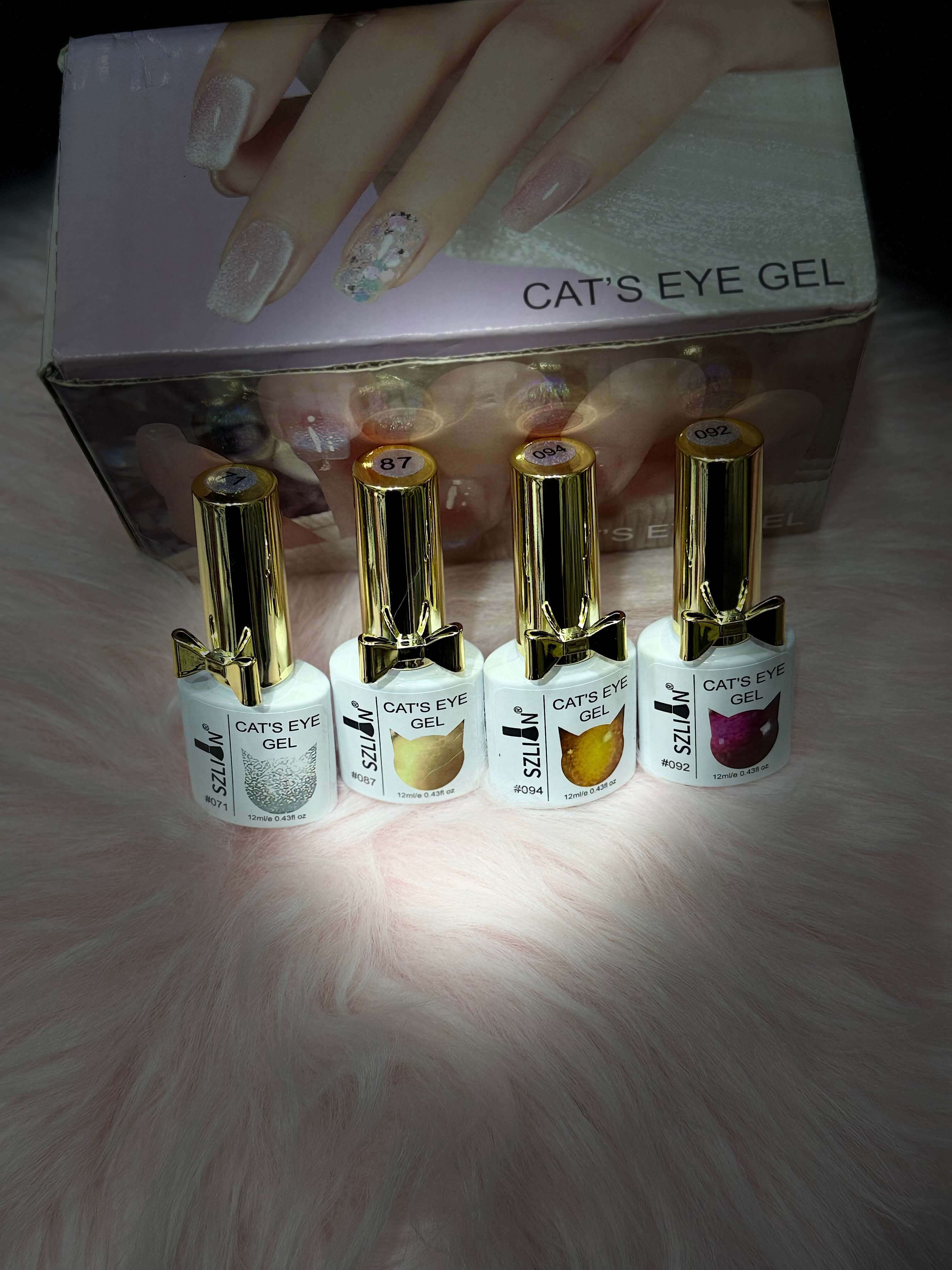 Szlion cat eye gel polish 12 pieces