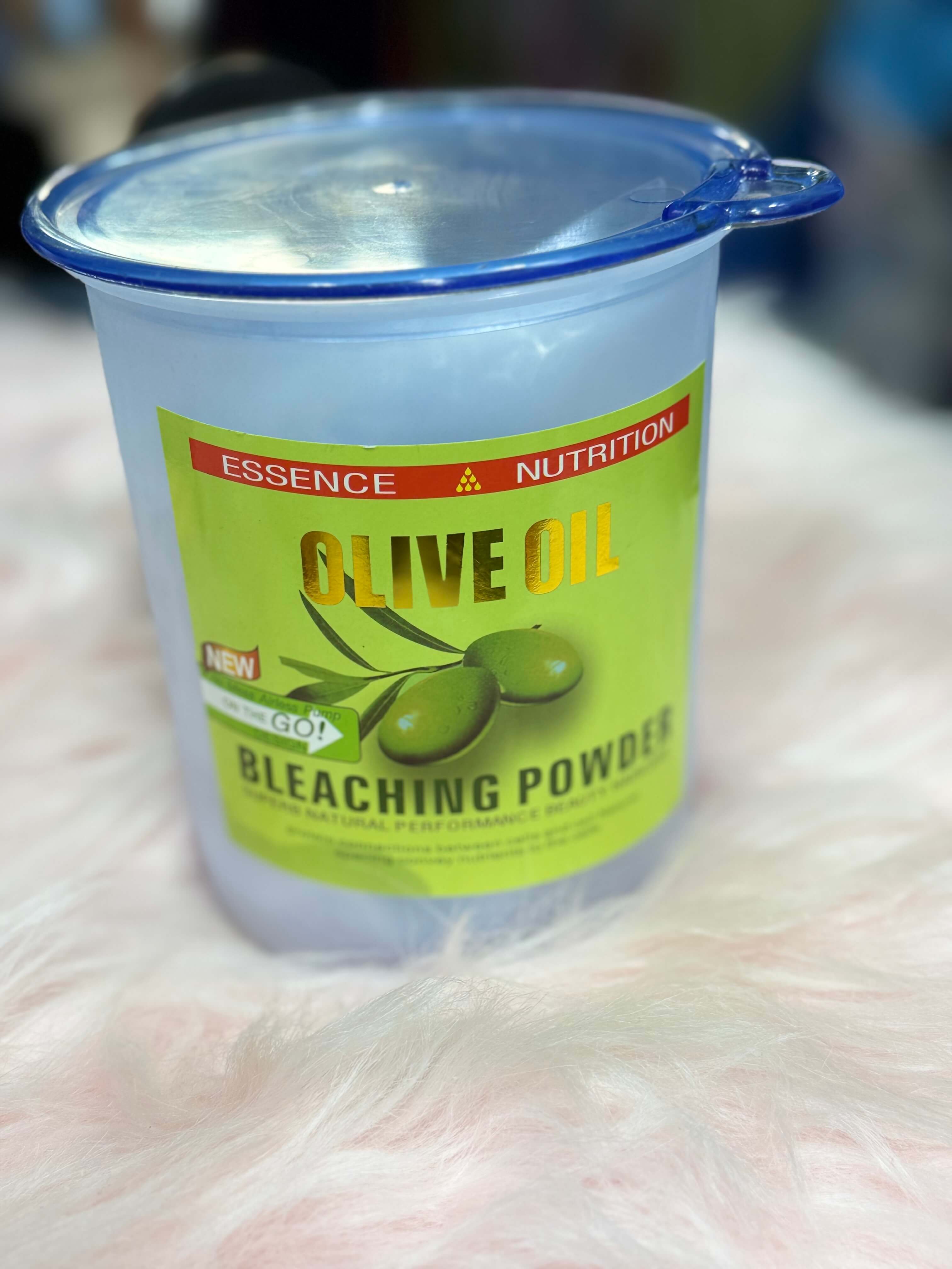 Olive hair bleach