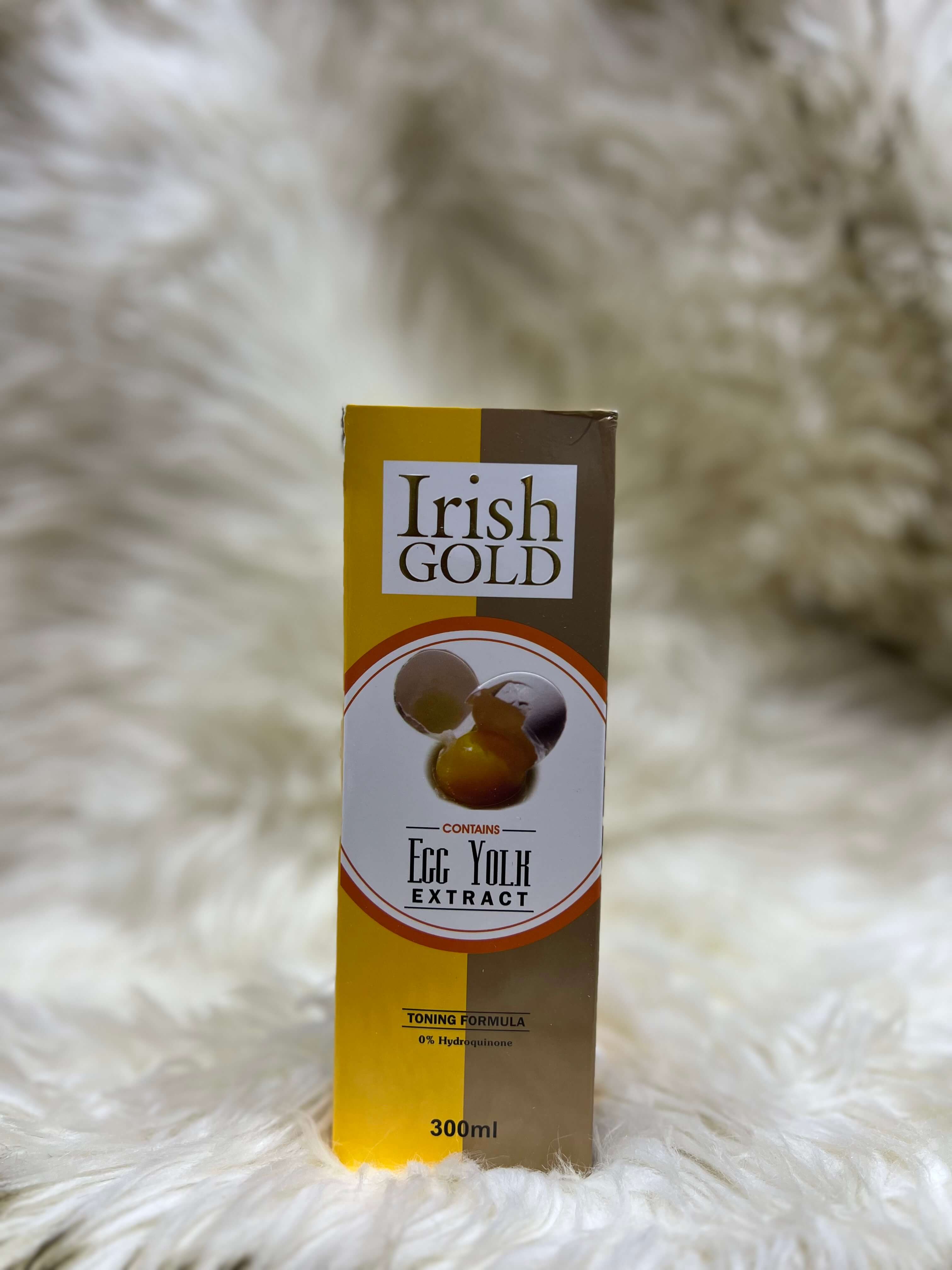Irish Gold lotion egg