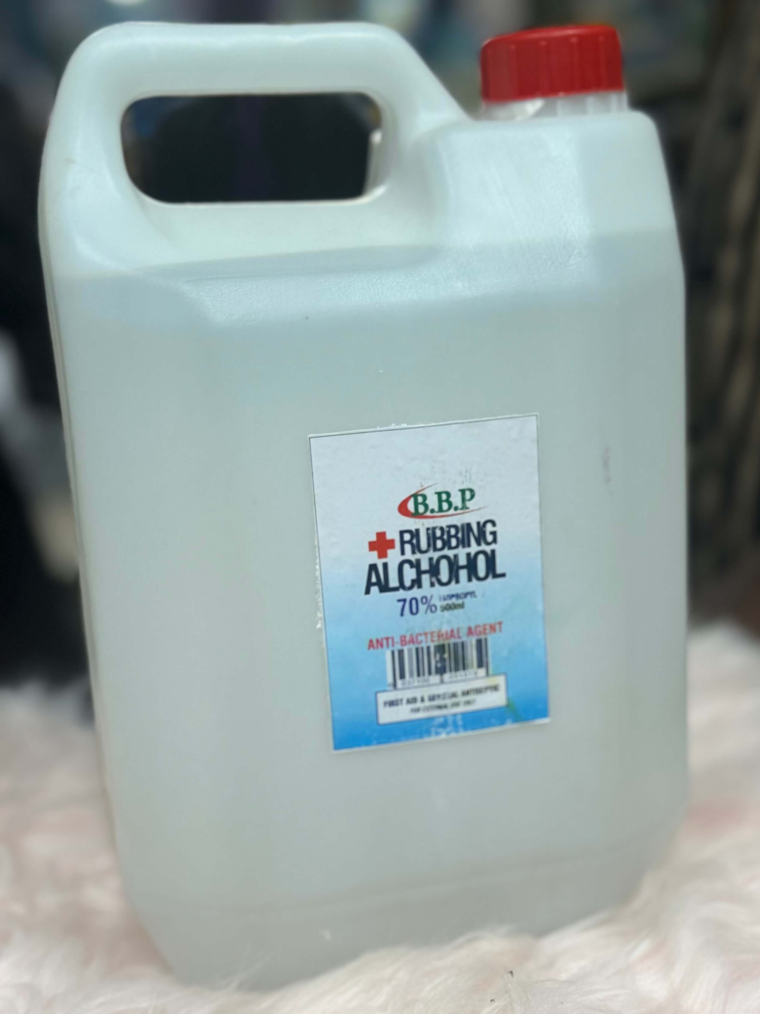 Rubbing alcohol -5 liters