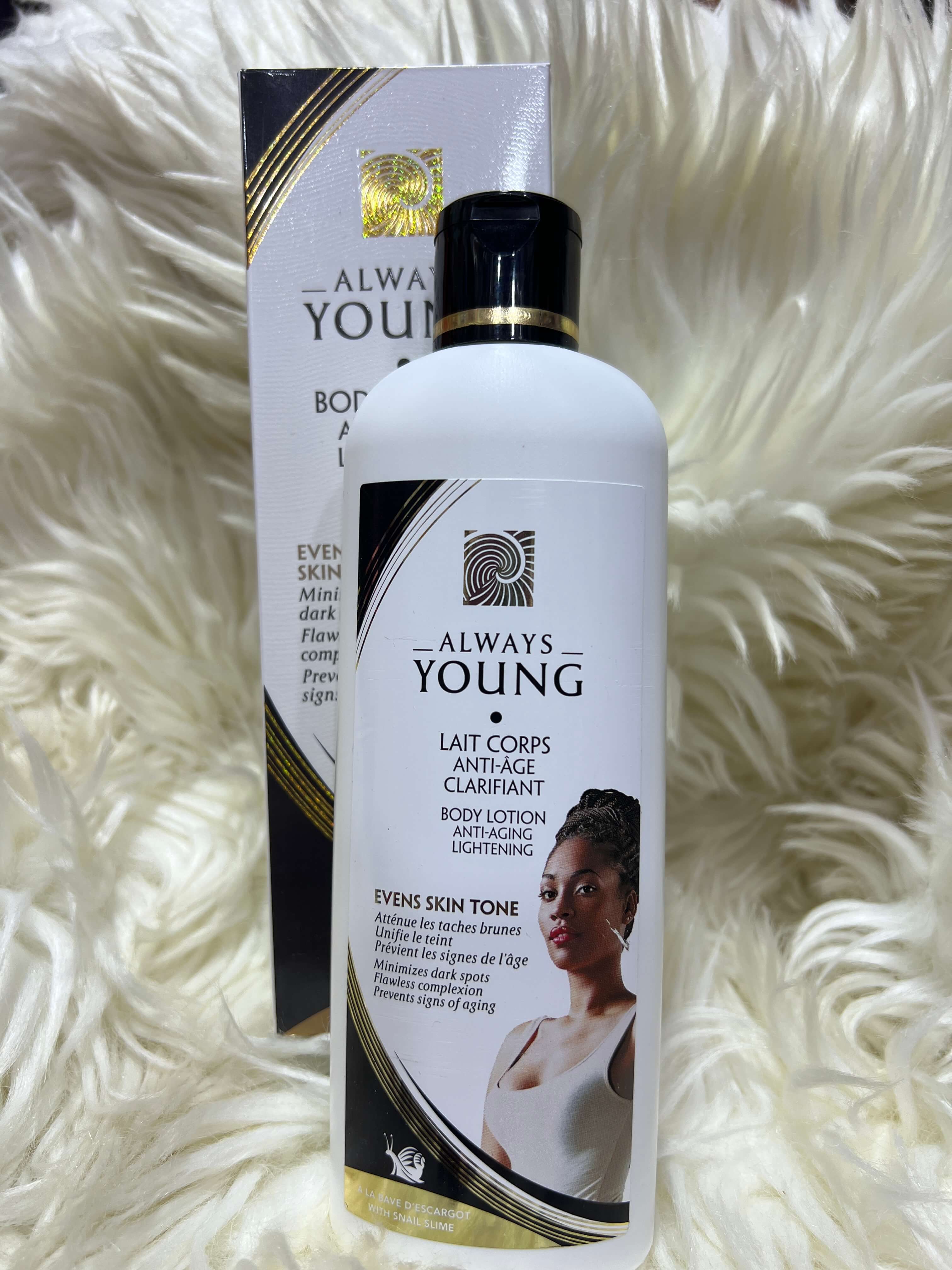 Always young lotion