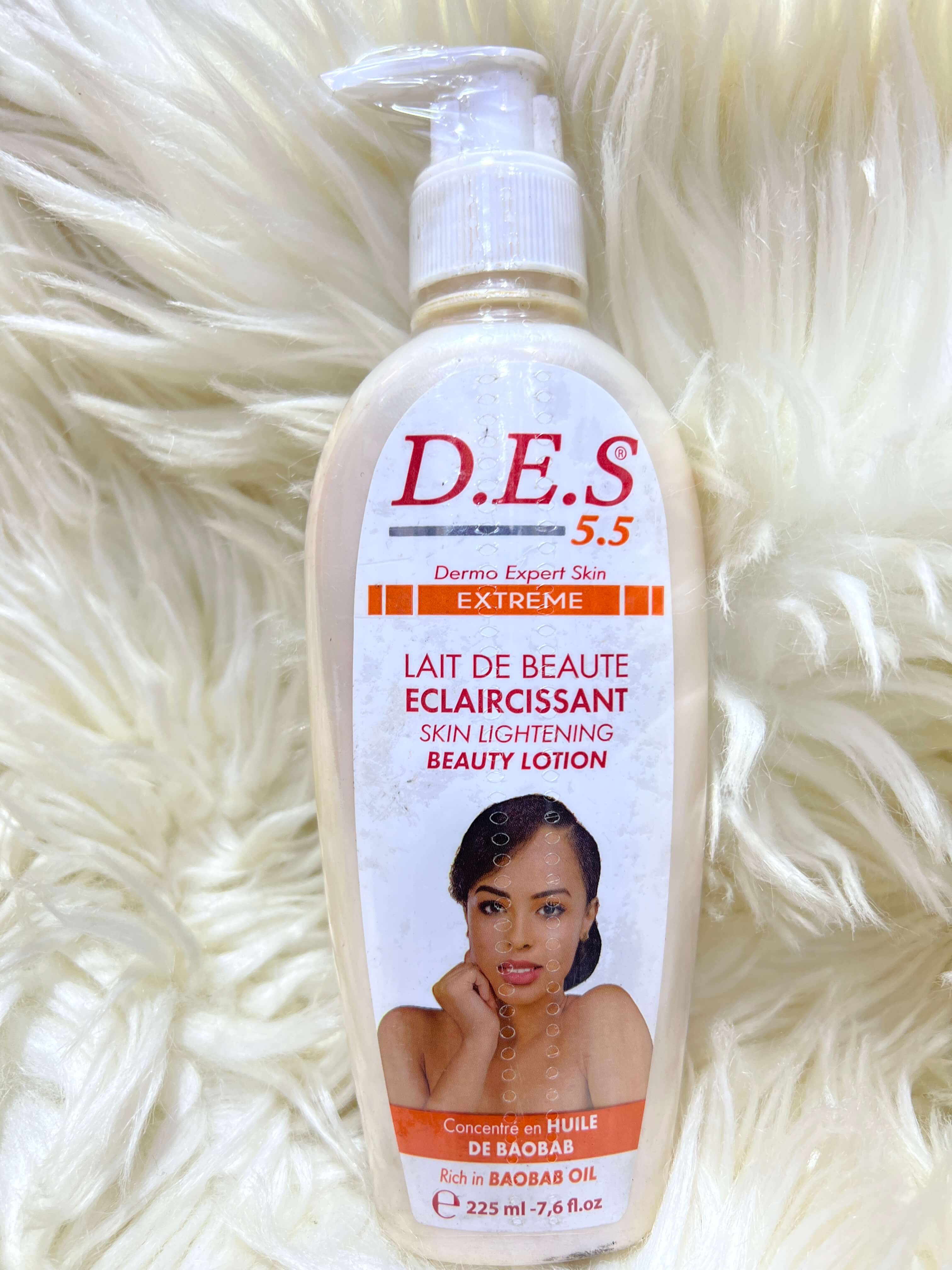 D.E.S lotion small