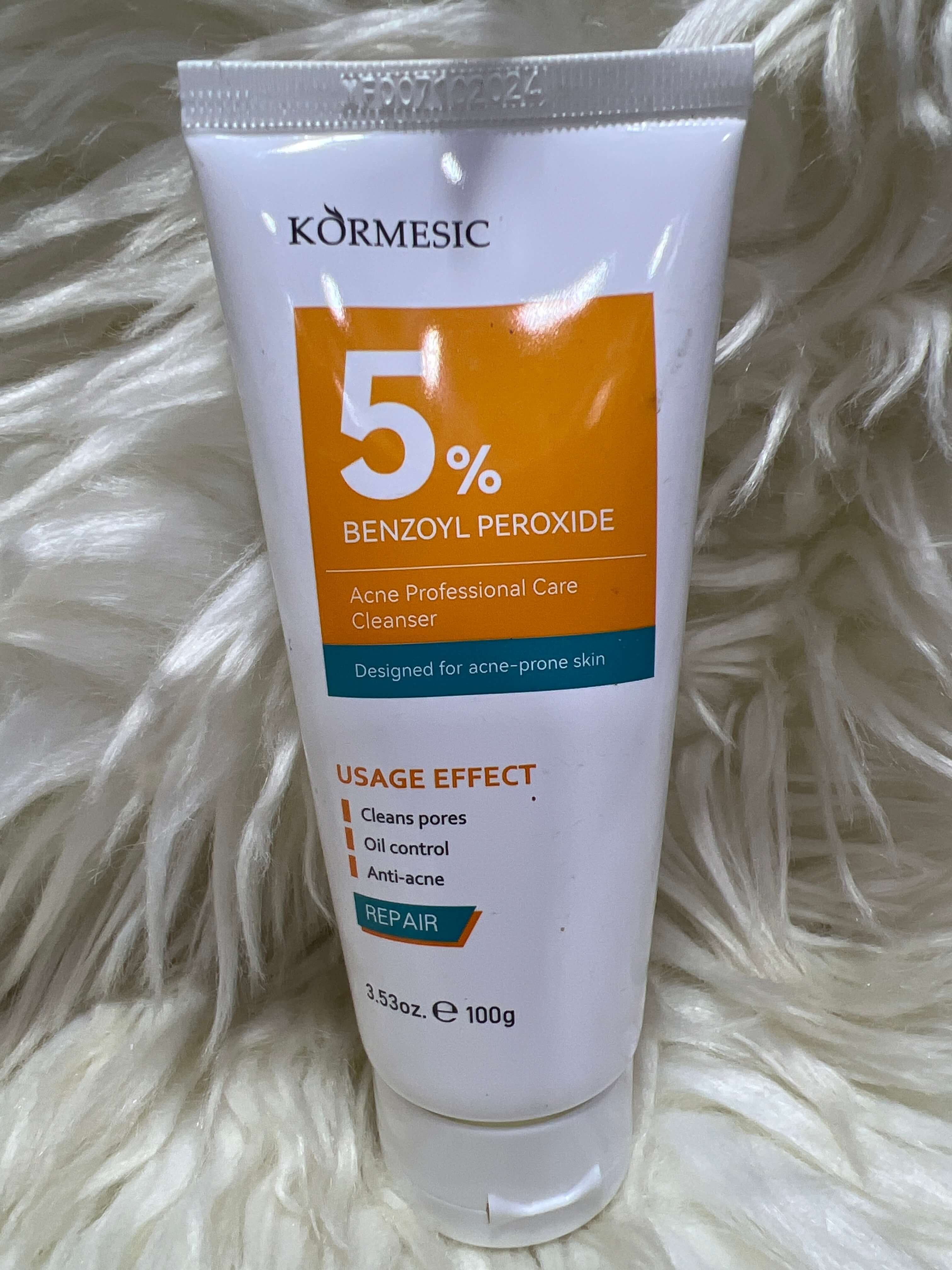 Benzoyl peroxide cleanser acne pro skin