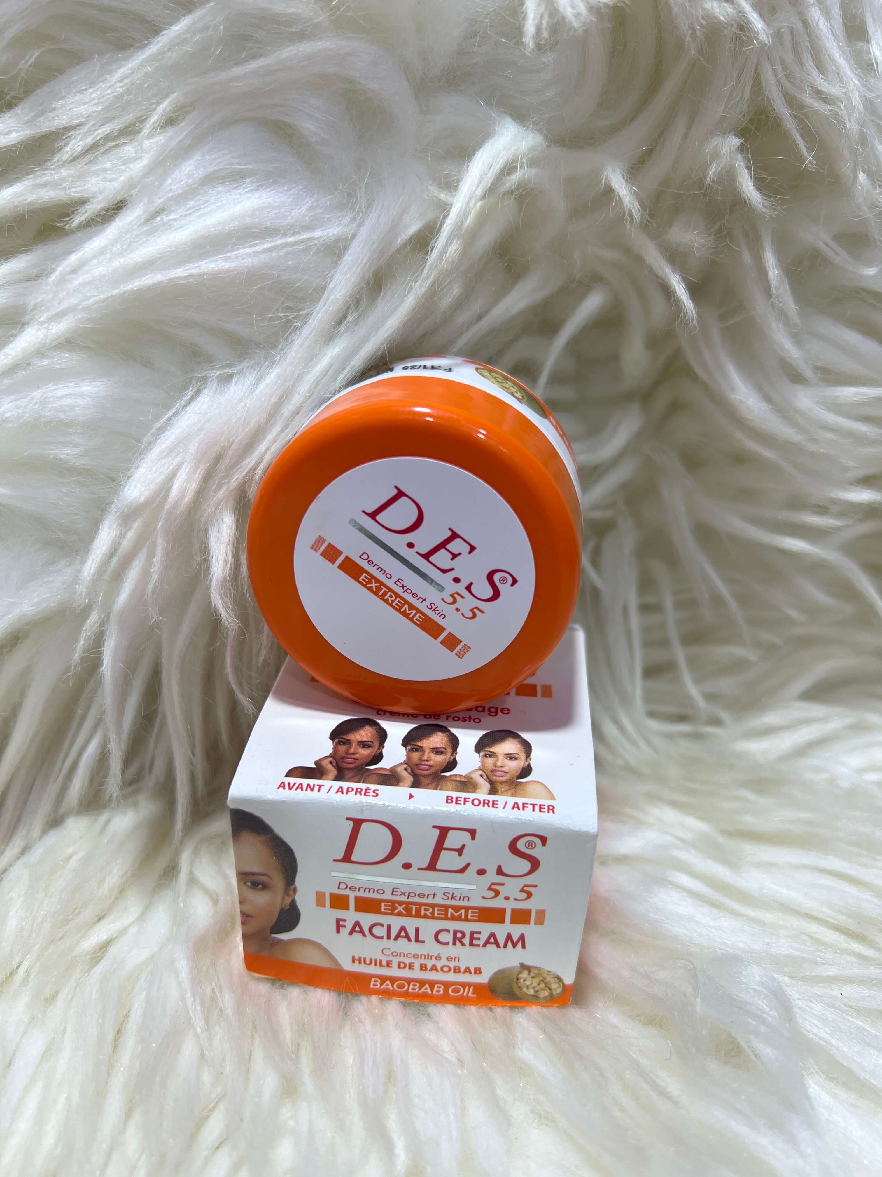 D.E.S facial cream