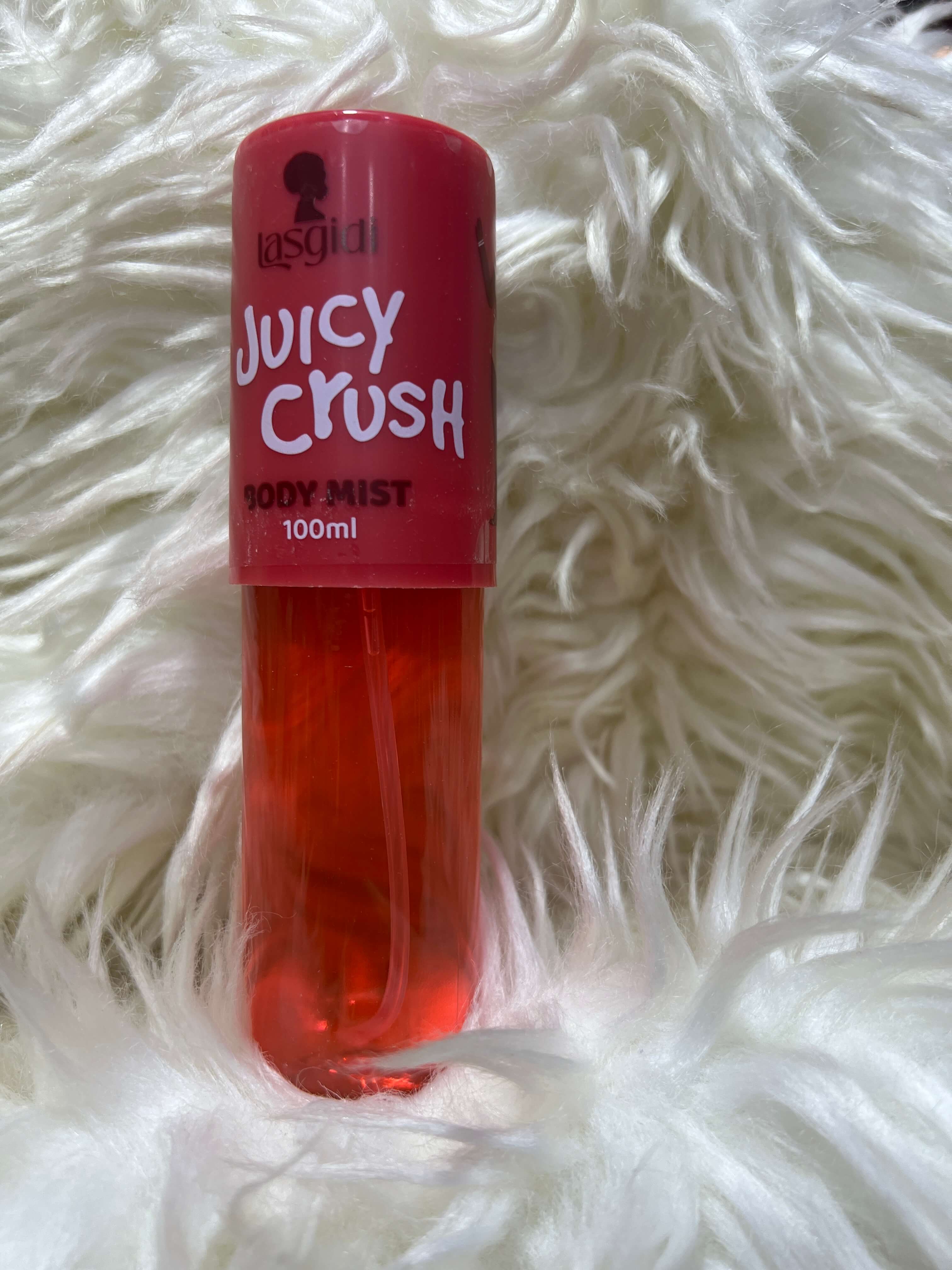 Vanilla Crush body mist red