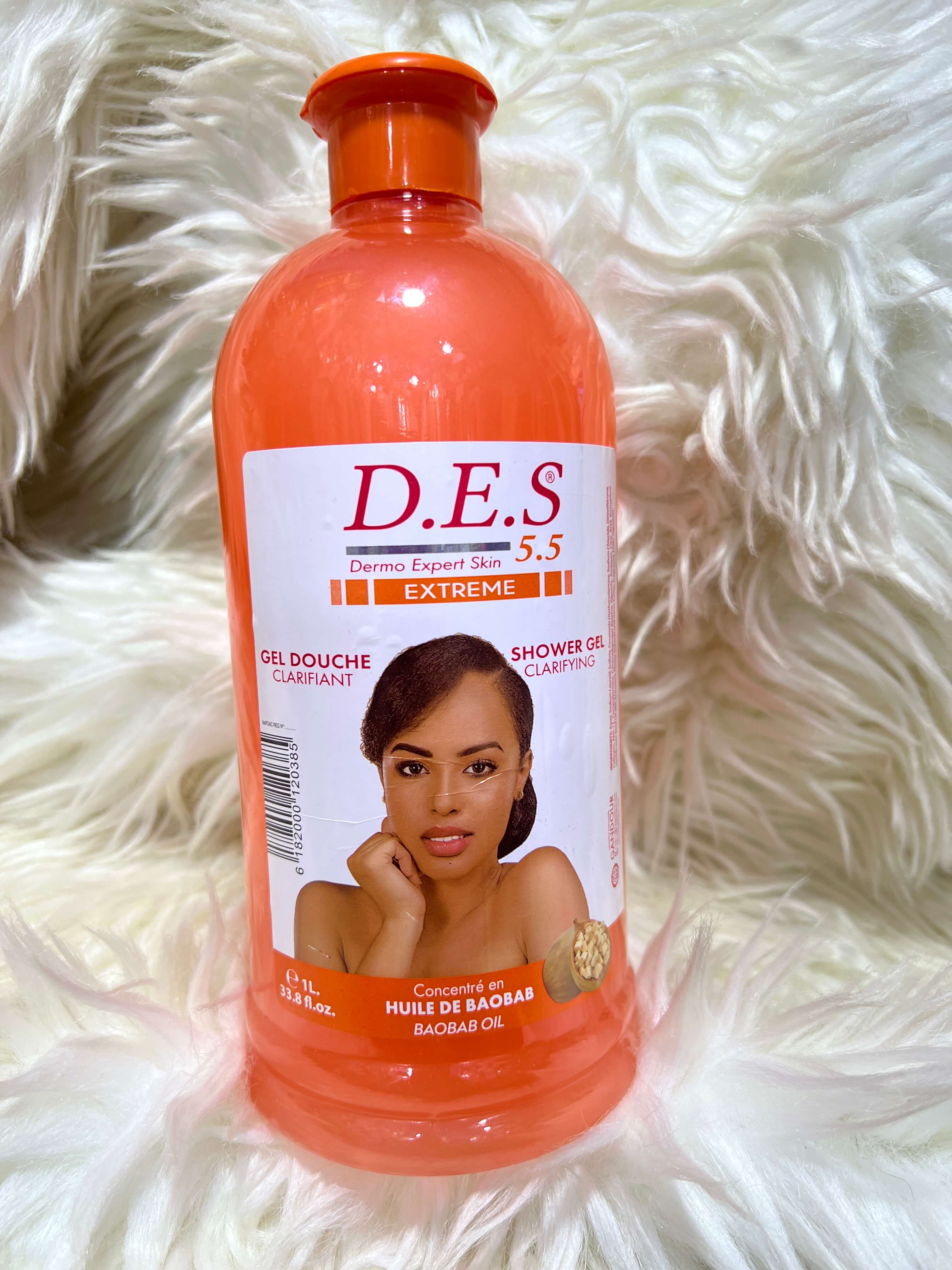 D.E.S body wash