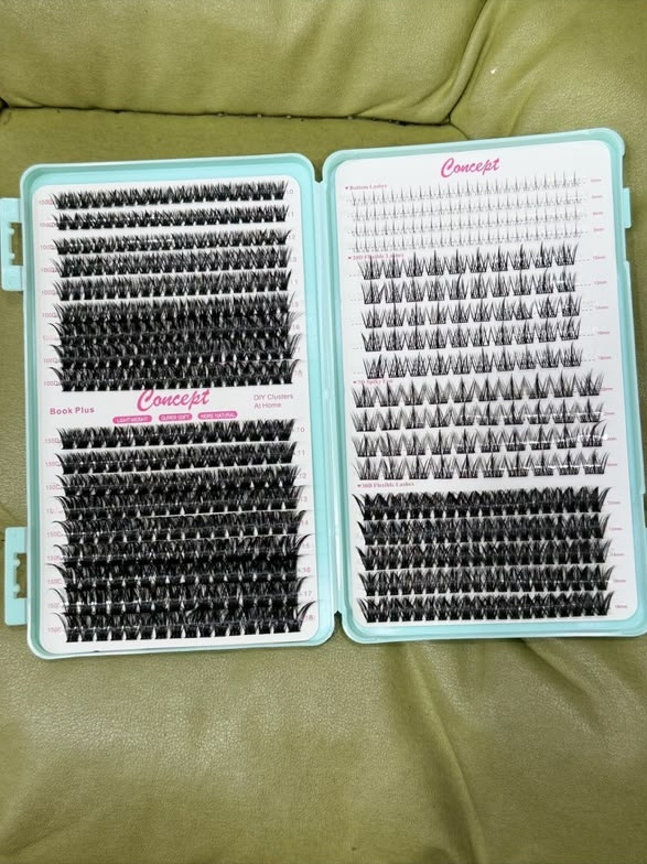 Cluster lash with mini spikes